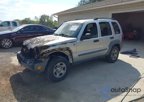 2005 Jeep Liberty Sport from USA, damaged, VIN 1J4GL48K45W627379